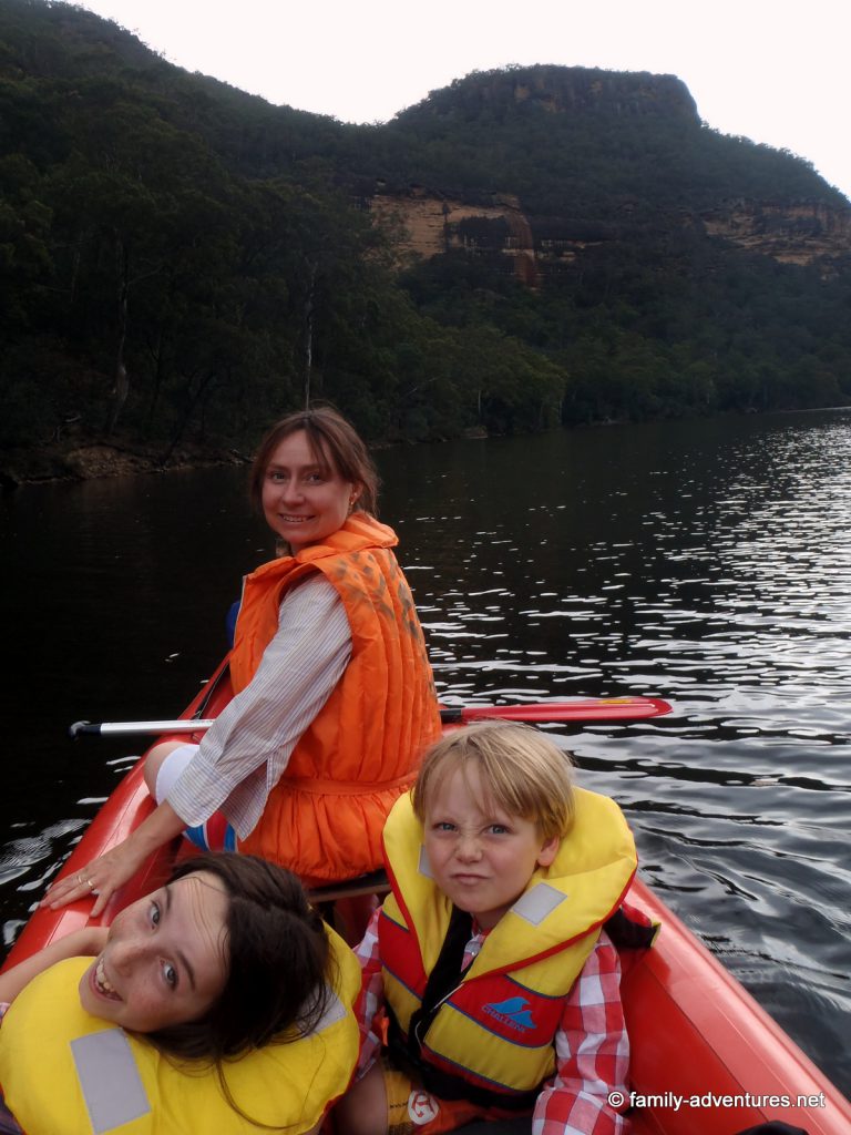 Canoeing on Shoalhaven River