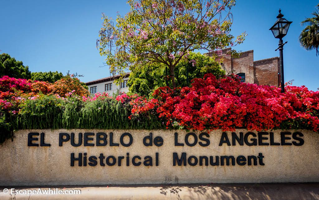 El Pueblo de Los Angeles, Downtown LA, California, USA