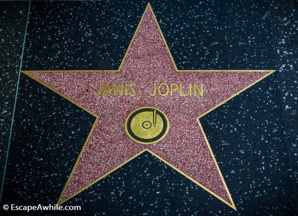 Walk of Fame at Hollywood Boulevard, Los Angeles, California, USA