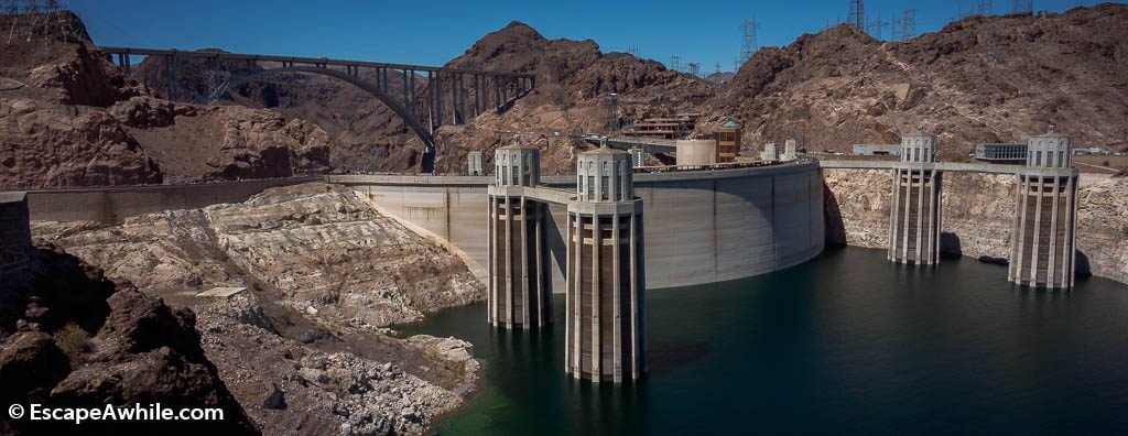 Hoover Dam on Colorado River