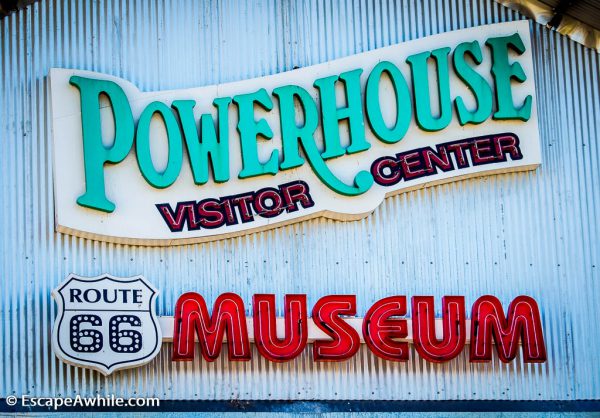 Powerhouse museum of Old Route 66 in Kingman, Arizona, USA
