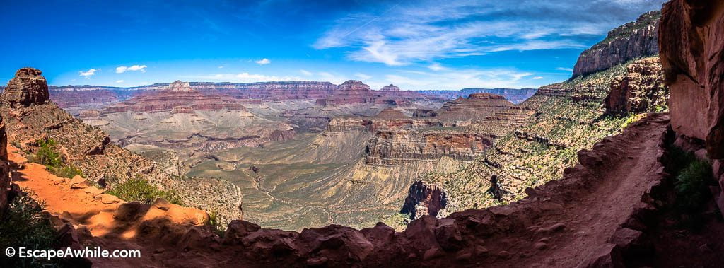 Views from the South Kaibab Trail, South Rim, Grand Canyon, Arizona, USA