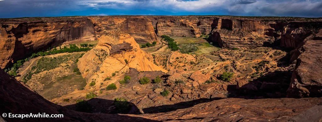 White House Overlook, Canyon De Chelly  National Monument, Arizona, USA