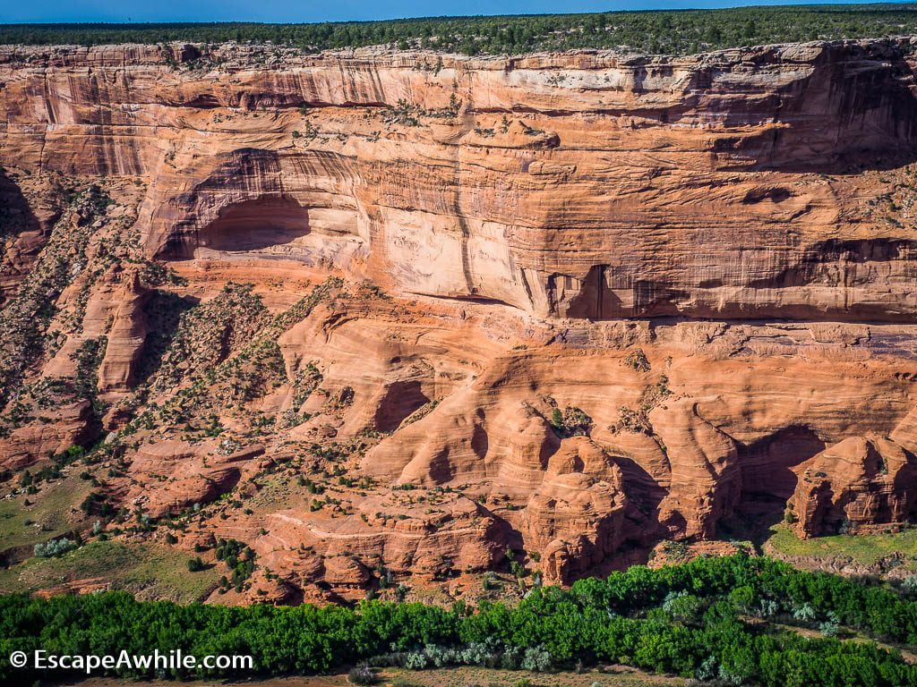 Spider Rock Overlook, Canyon De Chelly National Monument, Arizona, USA