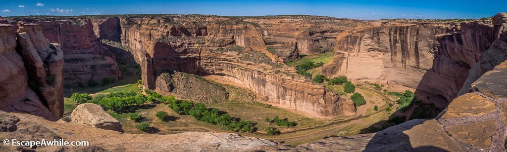 Antelope House Overlook, Canyon De Chelly  National Monument, Arizona, USA