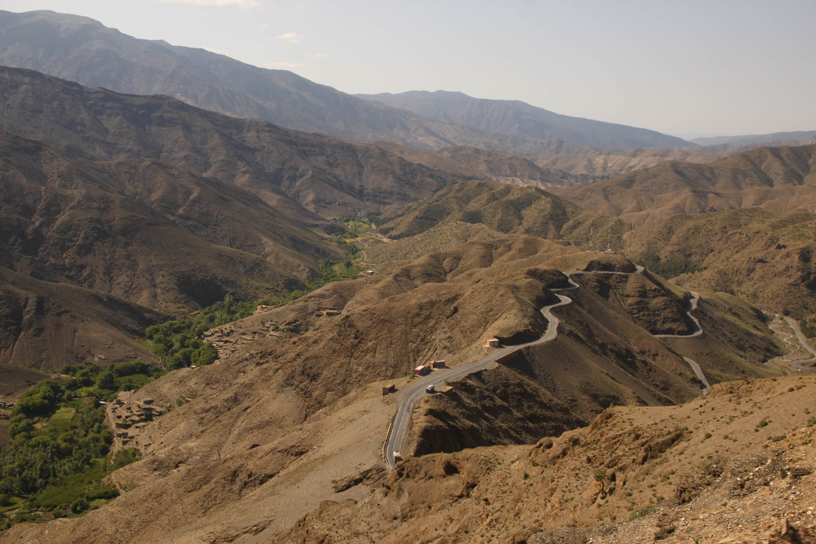 Morocco, High Atlas: Road to Tizi'n Tischka